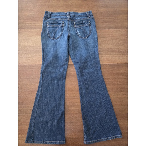 Vtg Lei Ashley Trouble Flare Jeans Womens 13‎ - Picture 2 of 11